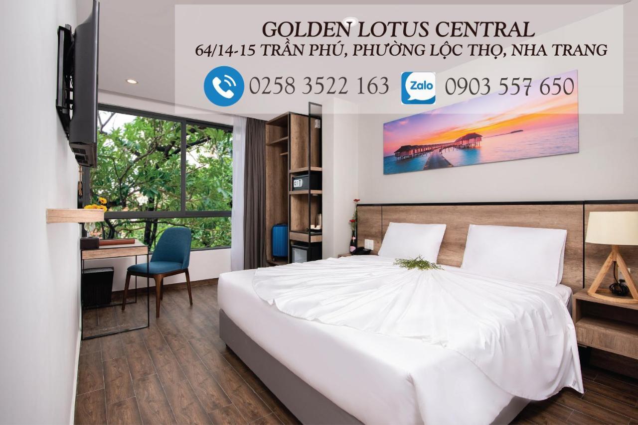 Golden Lotus Central Hotel Nha Trang Exterior foto